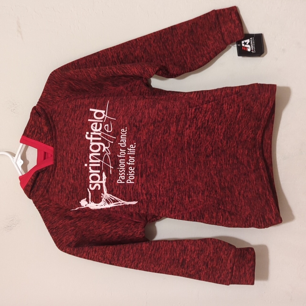 Springfield ballet sweater red size youth small